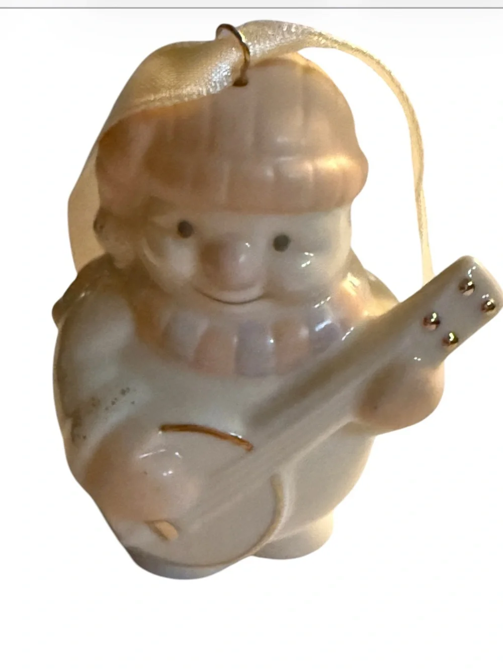 Lenox Snowman Stand-Abouts musical marching band ornament banjo